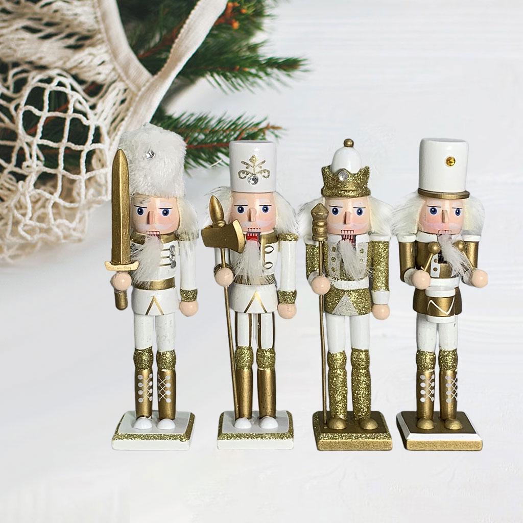 4x 18cm Nutcracker Figurine Ha - Nutcracker Figurine recension och pris