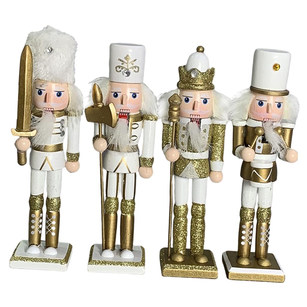 4x 18cm Nutcracker Figurine Ha - Nutcracker Figurine recension och pris