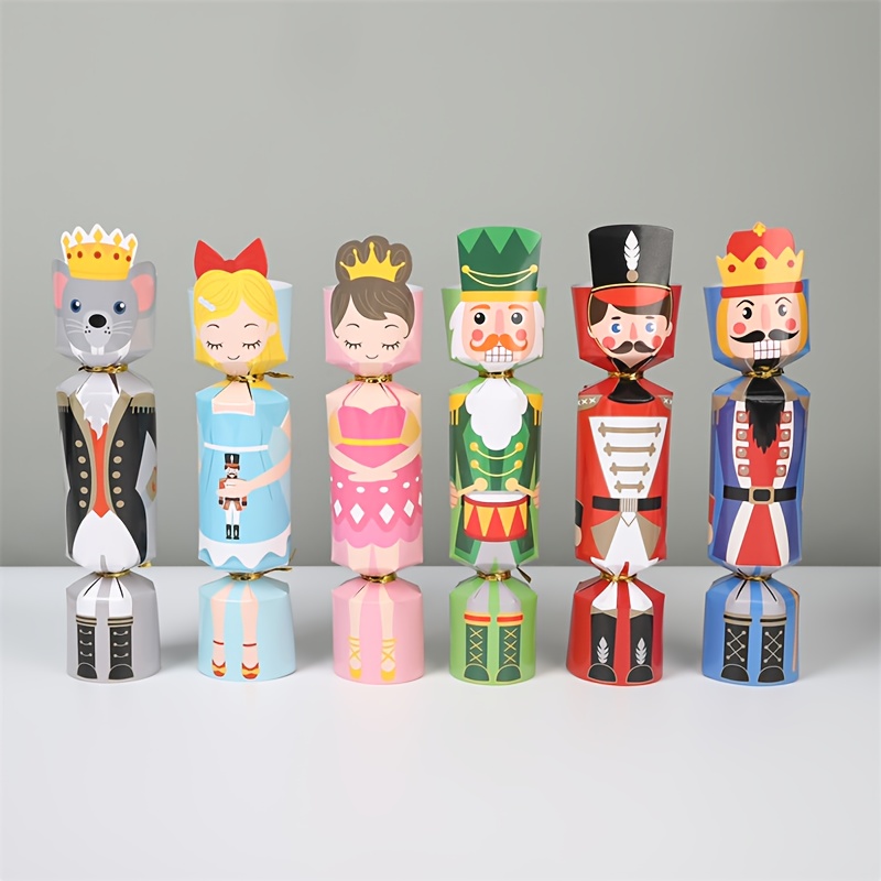 24Pcs Christmas Cracker Nutcra - Nutcracker Figurine recension och pris
