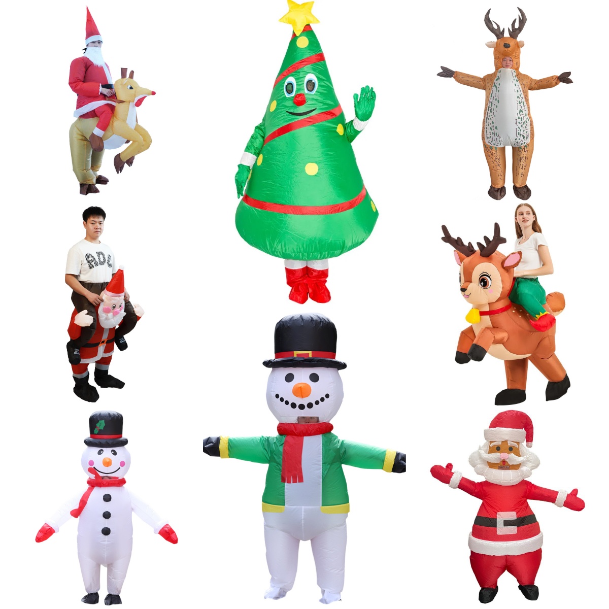 Christmas Funny Inflatable Cos - Elf Costume Christmas recension och pris