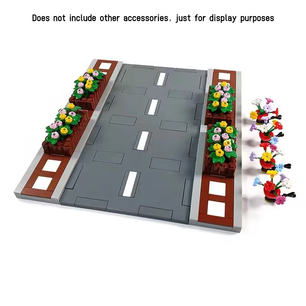 City Road Street Baseplate Bui - Lego Set City recension och pris