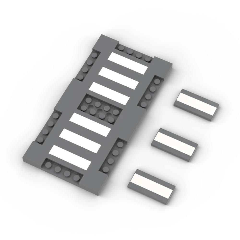 City Road Street Baseplate Bui - Lego Set City recension och pris