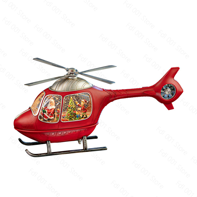 Christmas Helicopter Snow Glob - Snow Globe Musical recension och pris